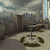 Megapolis unity scene. Metall War online project